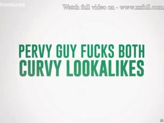 Pervy buddy fucks oba křivky lookalikes - siri dahl&comma; abigaiil morris &sol; drtiče &sol; proud plný od www&period;zzfull&period;com&sol;fridge