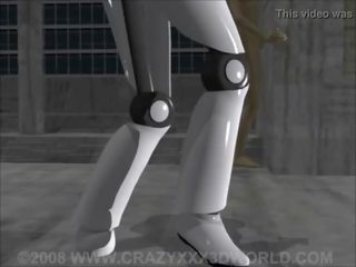 থ্রিডি এনিমেশন: robot captive